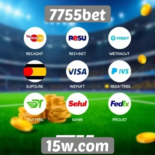 Métodos de pagamento disponíveis no 7755bet